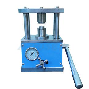 Hydraulic Manual Coin Cell Crimper Crimping Machine for Sealing Button Batteries Cases