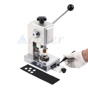 Manual Precision Disc Cutter Punching Machine for Lithium Battery 