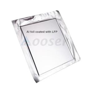 Al Foil Coated with LiFePO4 for Cathode Electrode Sheets