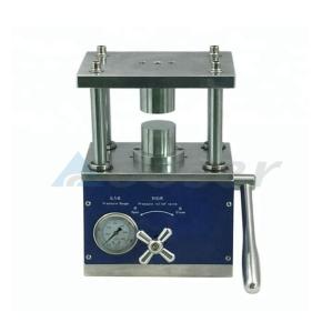 Lab High Quality Coin Cell Manual Hydraulic Tablet Press Machine 