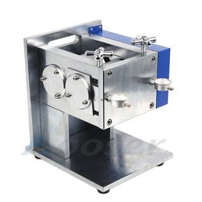 Small Lab Manual Vertical  Rolling Press Machine for Battery Electrode Calendering