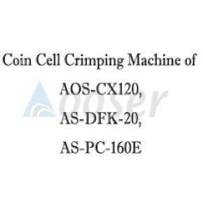 Three Types of Coin Cell Crimper Machines