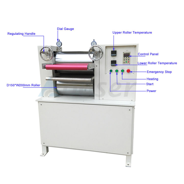 Hot Rolling Press Machine For Battery Electrode Calendering