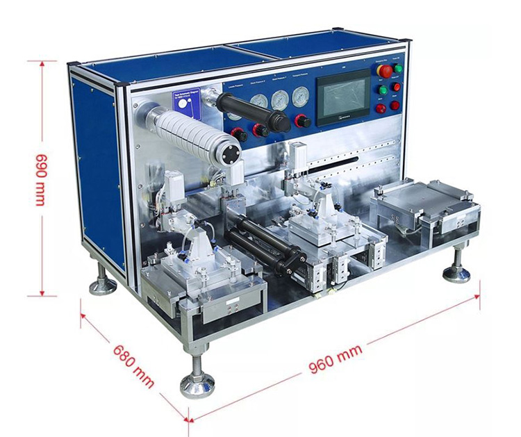 Semi-Automatic Pouch Battery Stacking Machine for Lab