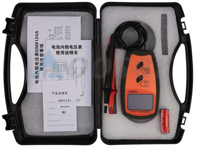 Portable Lithium Ion Battery Voltage Internal Resistance Tester