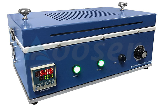 Mini Tape Casting Coater With Heat-able Vacuum Bed And Vacuum Pump