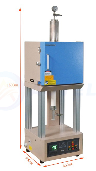 Vertical Laboratory Hybrid High Temperature Tube and Box Furnace