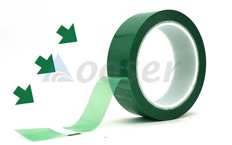 High Quality Green Lithium battery Round Adhesive Tape 