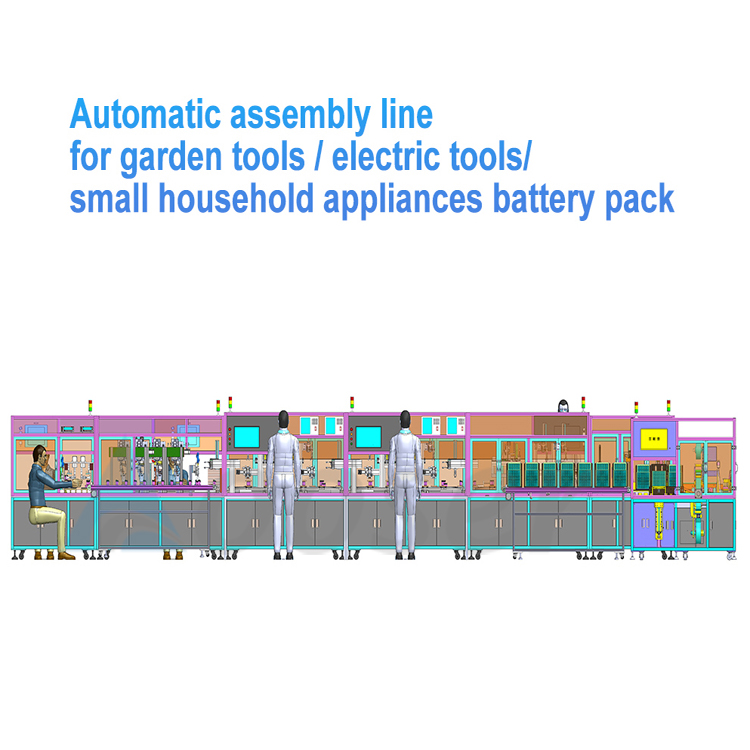 AS Automatic Battery Pack Assembly Line 
