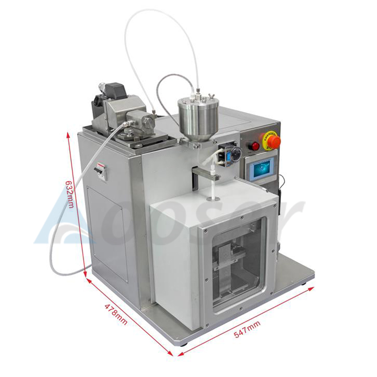 Compact Vacuum Pouch Cells Electrolyte Injection System