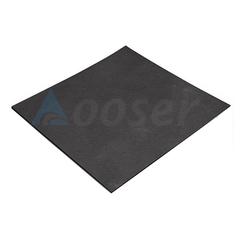 Black Conductive Activated Carbon Paper for Cathode Material