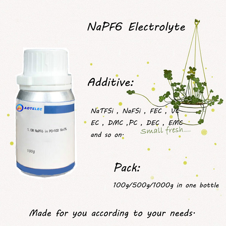 NaPF6 Electrolyte